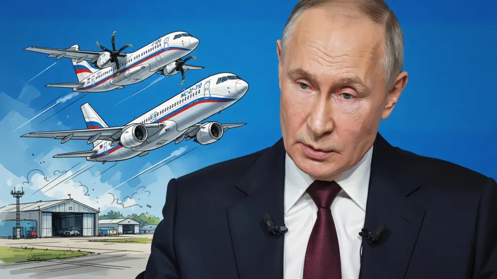 Путин осмотрел новые самолёты. Отрасль ждёт перемен