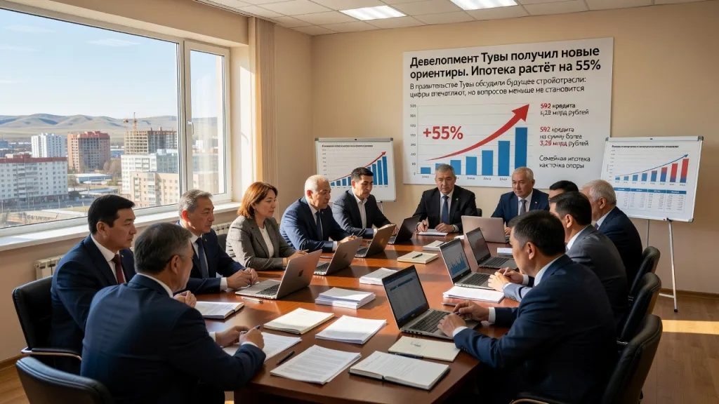Девелопмент Тувы получил новые ориентиры. Ипотека растёт на 55%