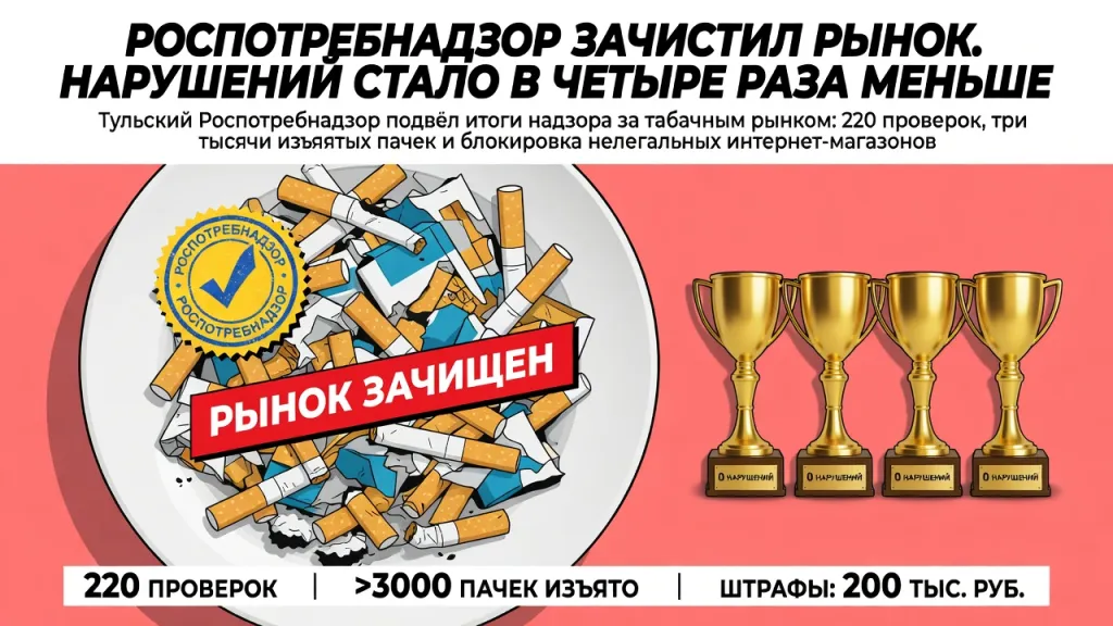 Роспотребнадзор зачистил рынок. Нарушений стало в четыре раза меньше