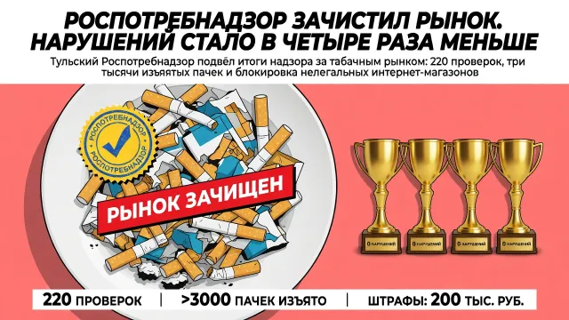 Роспотребнадзор зачистил рынок. Нарушений стало в четыре раза меньше